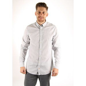 Tommy Hilfiger pánská šedá košile se vzorem - XL (902)